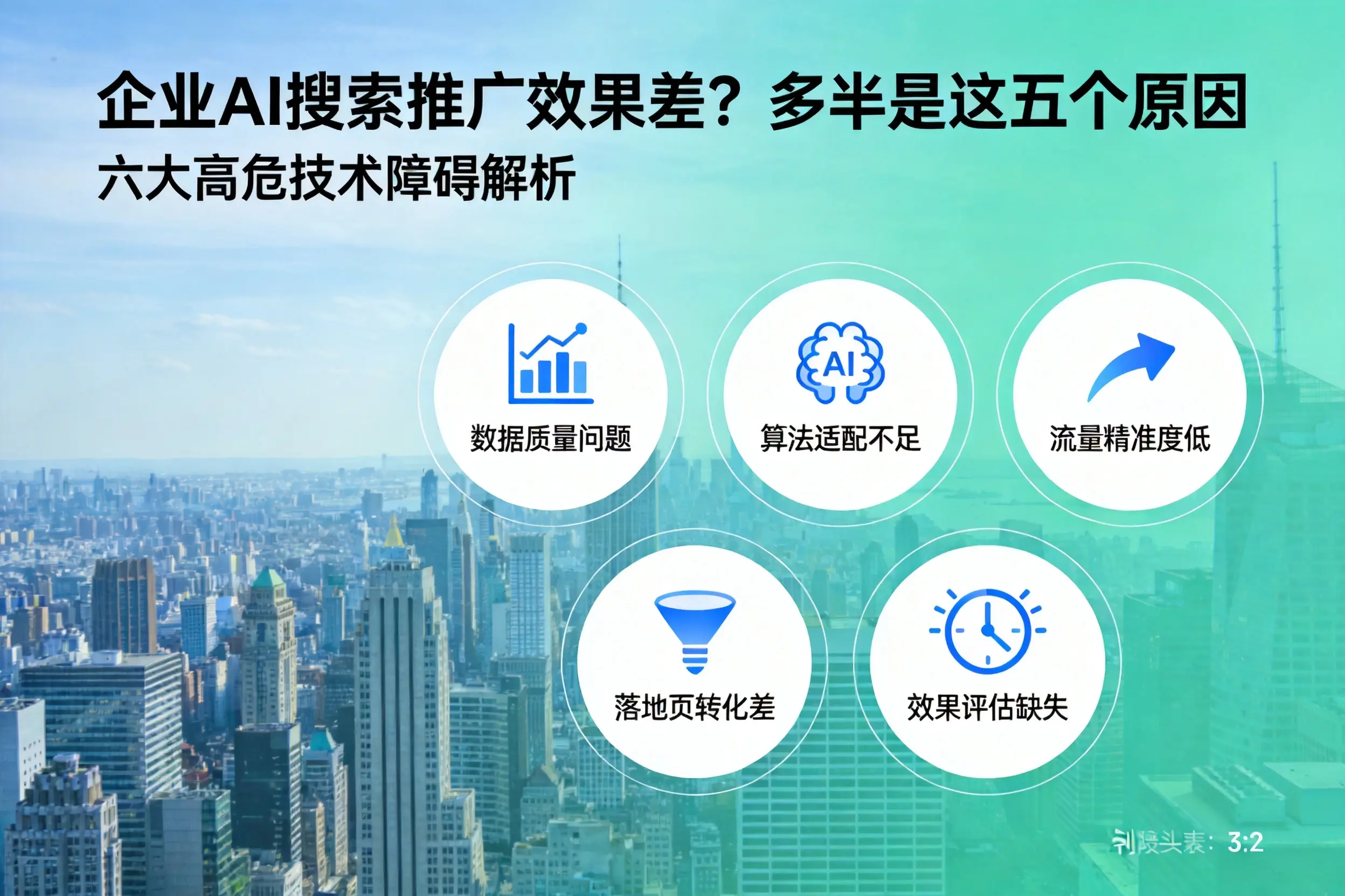 清城企业AI搜索推广效果差?多半是这五个原因